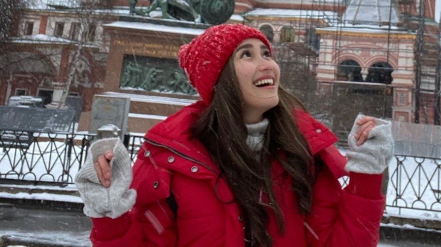 Ayu Ting Ting di Moskow
